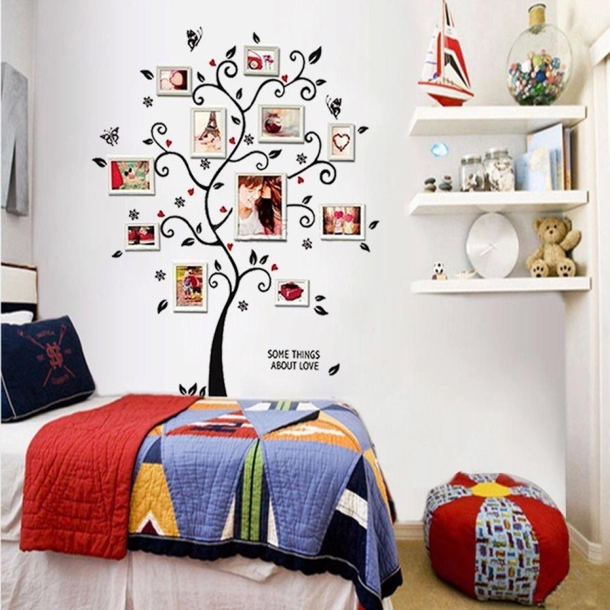 3D DIY Removable Photo Tree PVC Wall Stickers Mural Art Home Decor