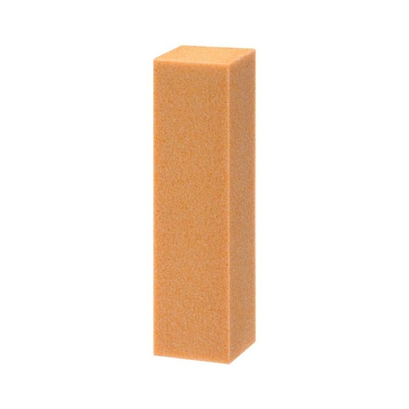 10 PCS Tofu Block Nail Polish Four Squares High Elastic Cotton Manicure Sand Block (Orange)