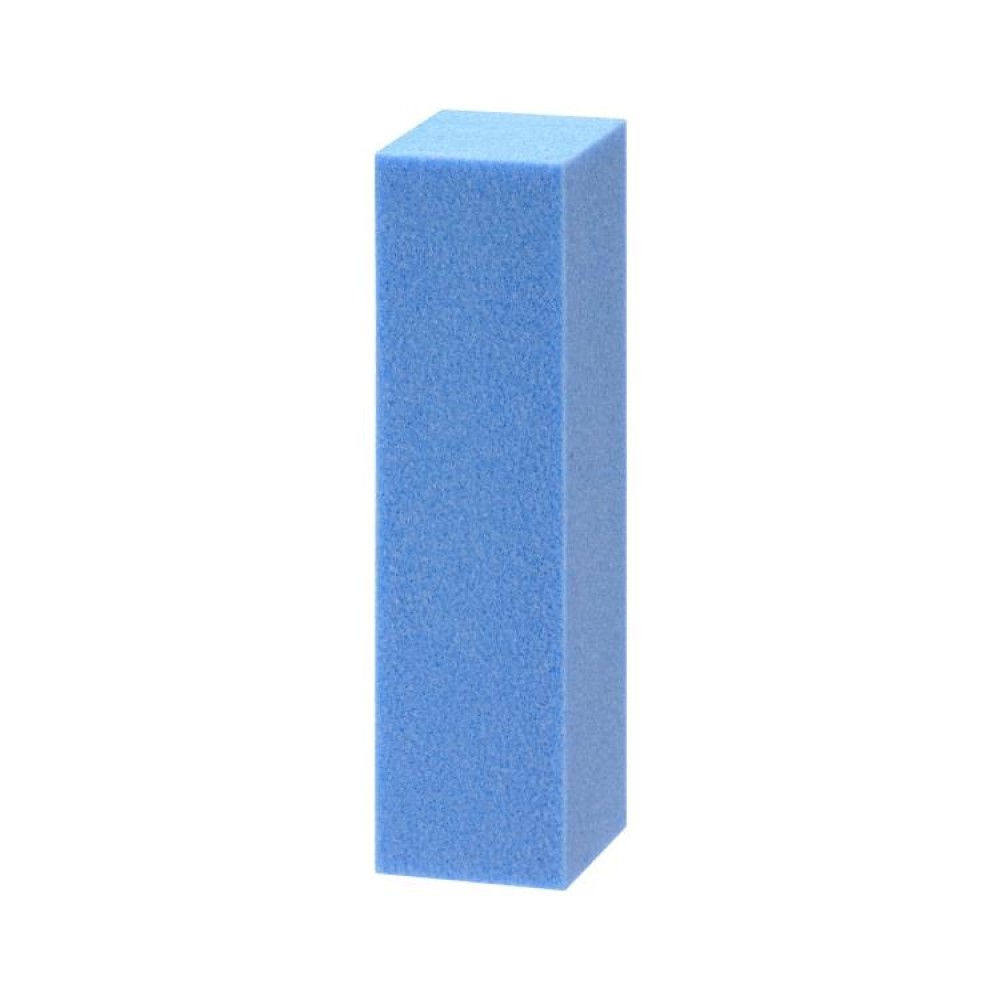 10 PCS Tofu Block Nail Polish Four Squares High Elastic Cotton Manicure Sand Block (Blue)