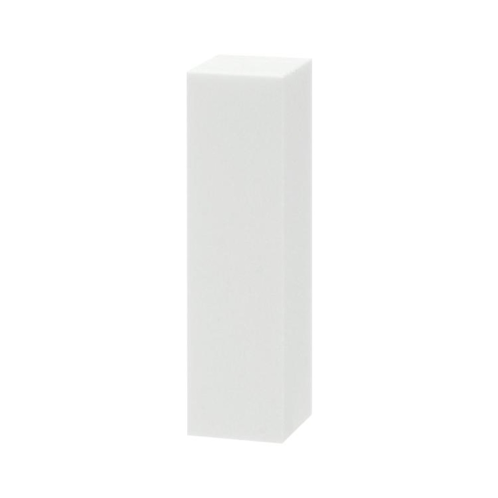 10 PCS Tofu Block Nail Polish Four Squares High Elastic Cotton Manicure Sand Block (White)