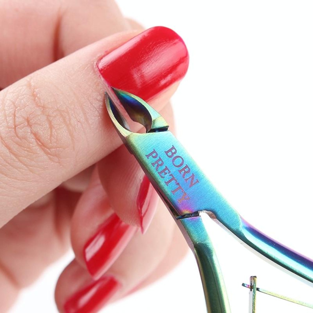 Nail Cuticle Nipper Cutter Rainbow Clipper Scissor Dead Skin Remover Trimming Manicure Nail Art Tool
