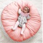 Baby Bean Bag Chair Infantil Feeding Chair Multi-function Nursling Baby Car Seat Children Seat Sofa(Pink)