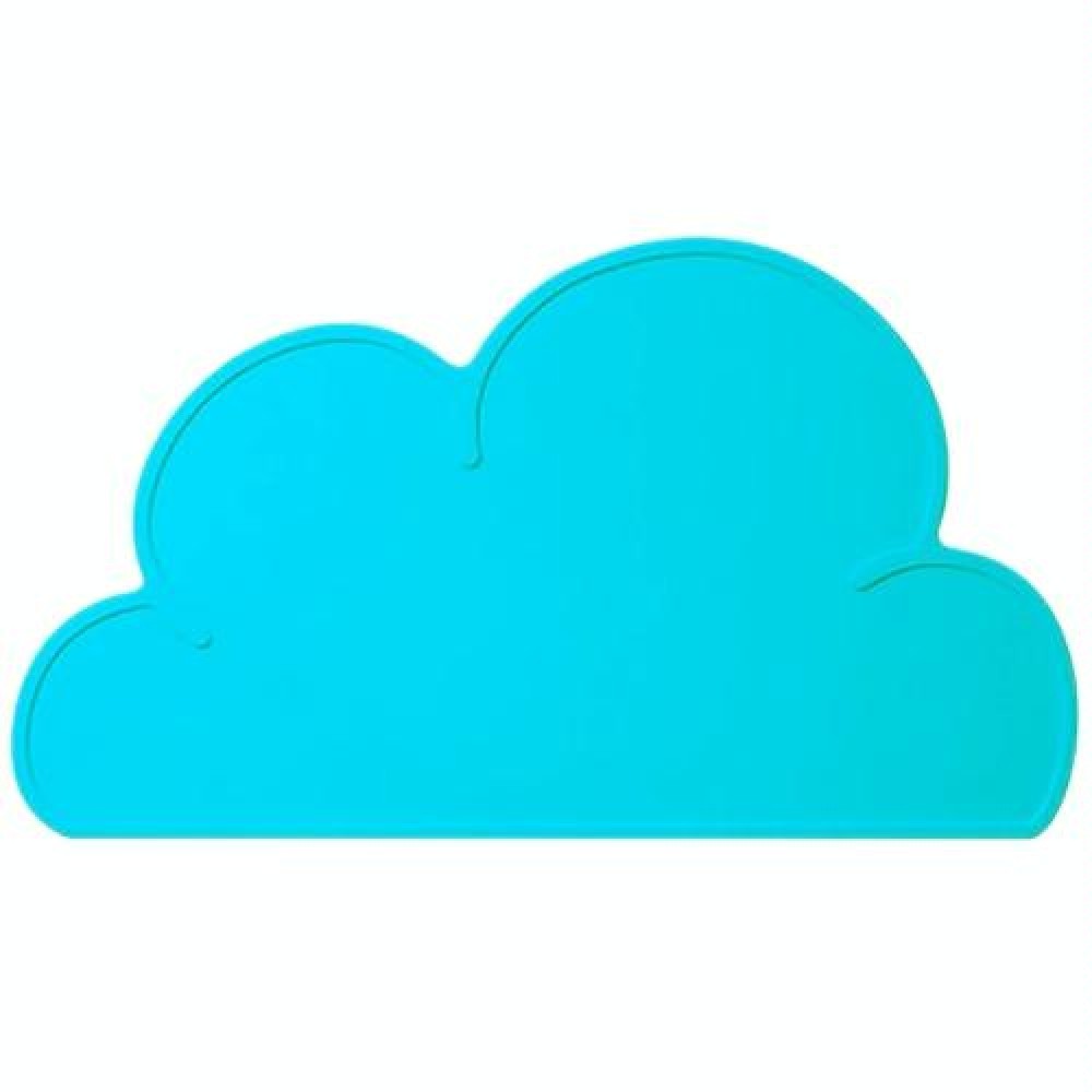 Children Cloud Silicone Placemat Waterproof Environmental Protection Student Table Mat, Color:Blue