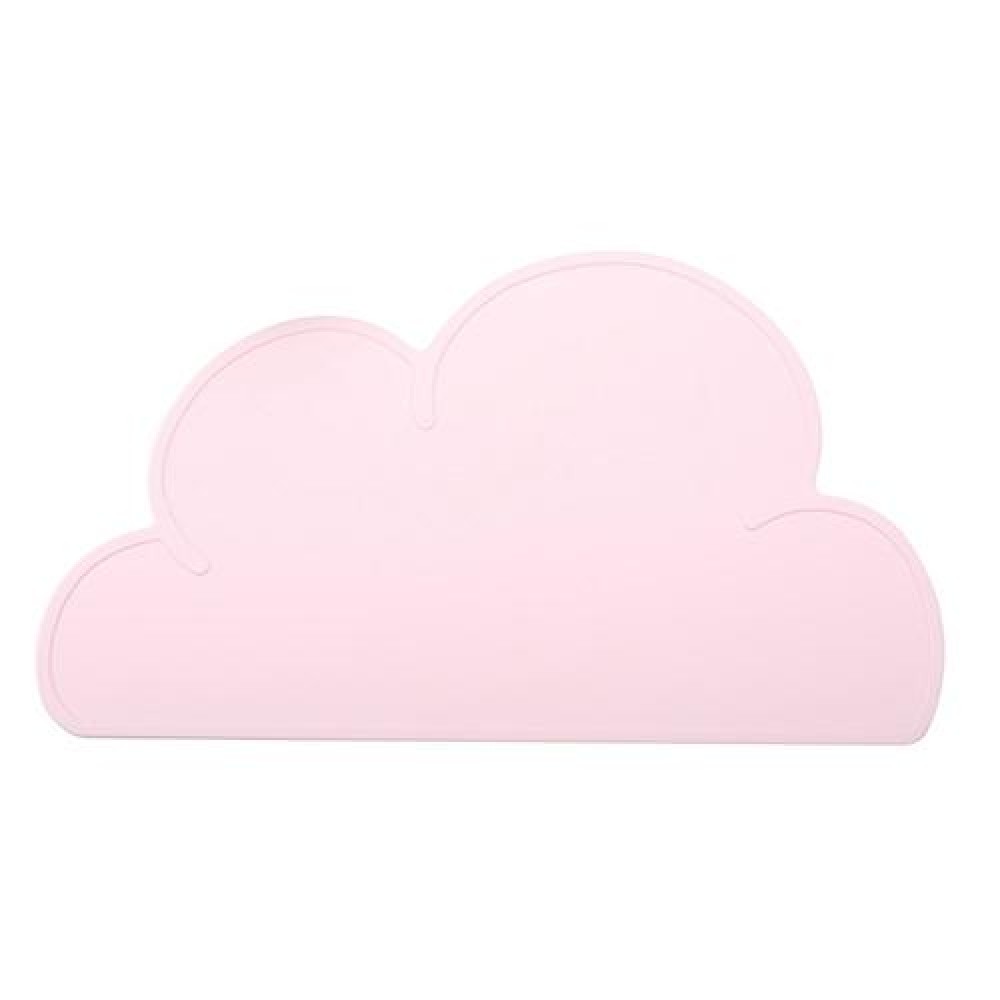 Children Cloud Silicone Placemat Waterproof Environmental Protection Student Table Mat, Color:Light Pink