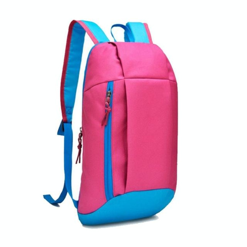 Unisex Sports Oxford Cloth Backpack Hiking Rucksack(Pink)