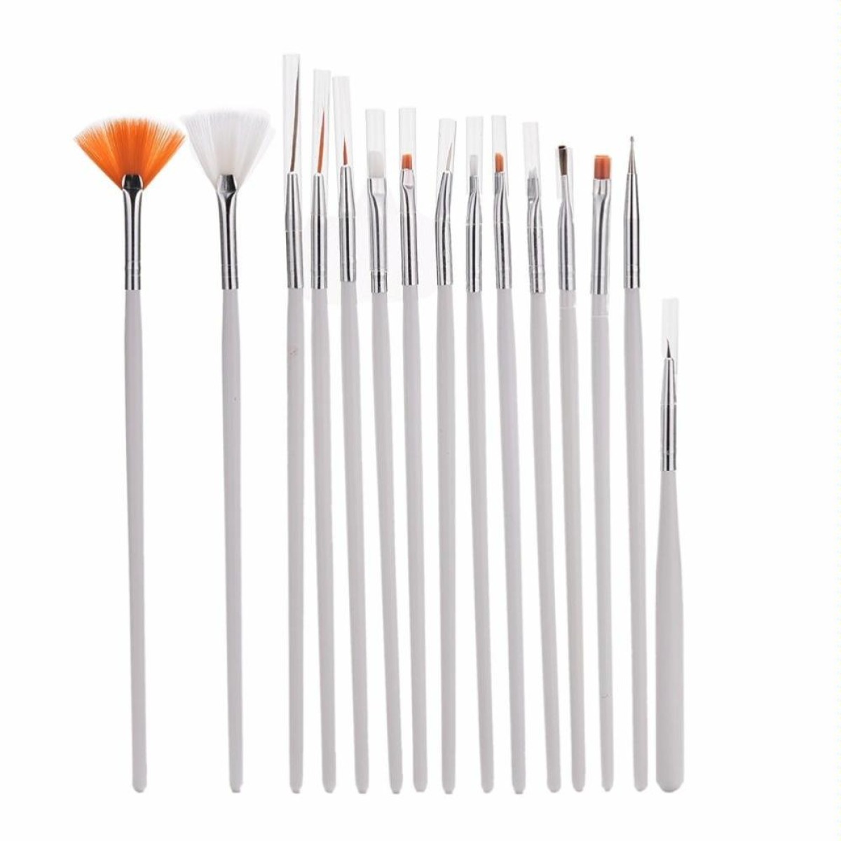 15 PCS/Set Nail Art Tools Brushes for Manicure Rhinestones Nails Decorations Nail Nrush Kit Painting Fingernail Tool Pen Kit