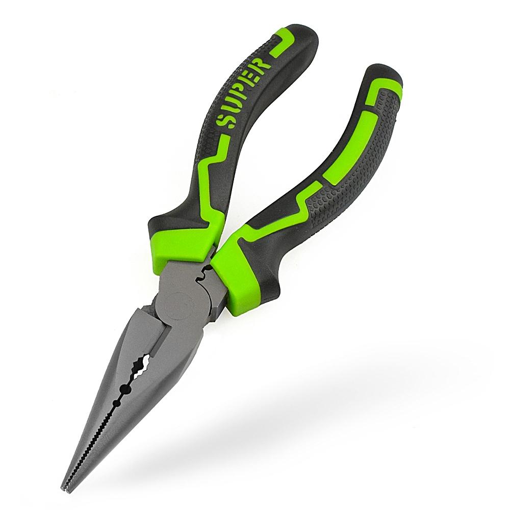 Industrial Grade Multi-function Wire Tip Oblique Pliers, Type:Long Nose Pliers 6 Inch