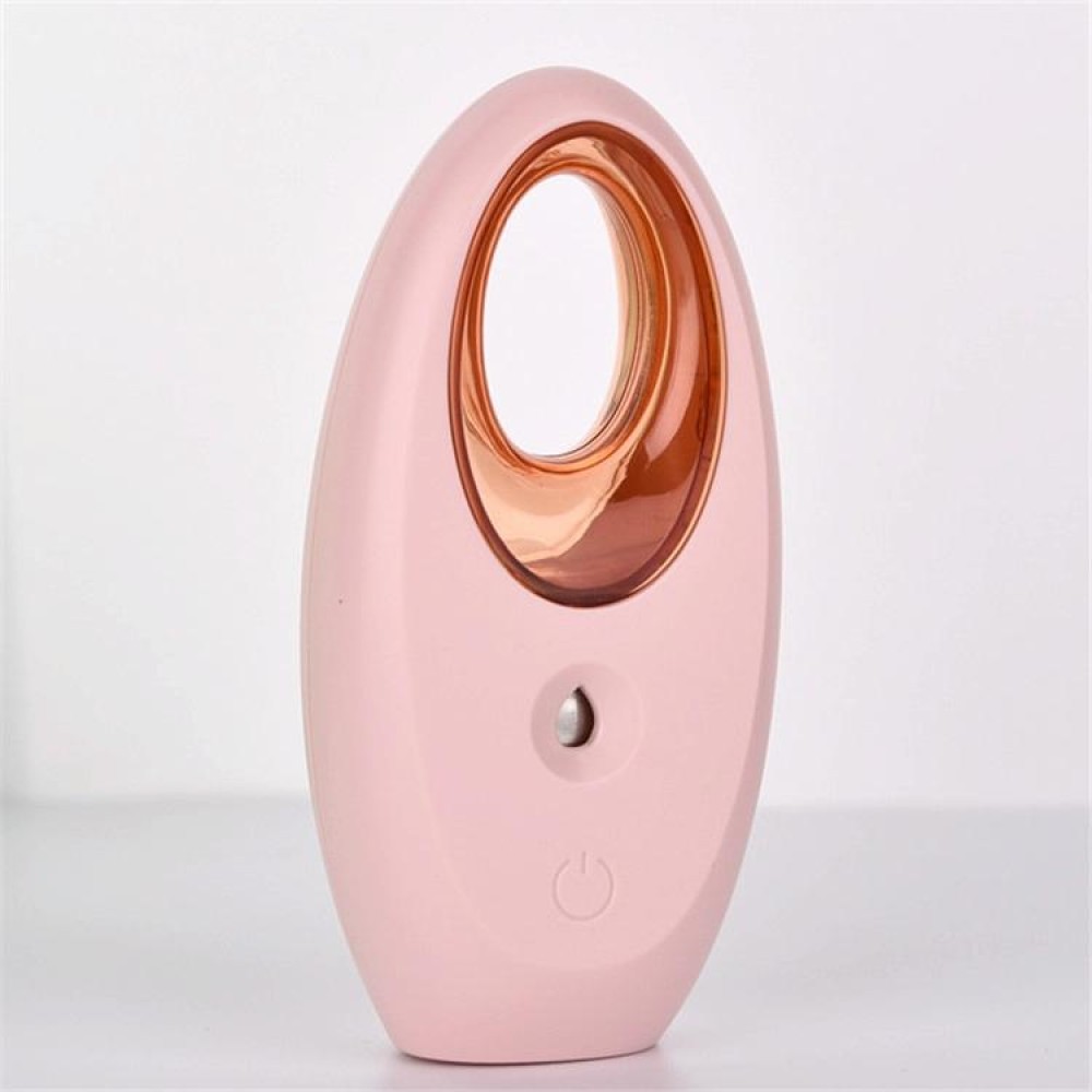 30ML Alcohol Disinfection Sprayer Portable Nano Spray Steaming Face Water Moisture Meter(Pink)