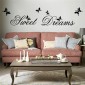 Sweet Dreams Wall Stickers Bedroom DIY Home Decoration