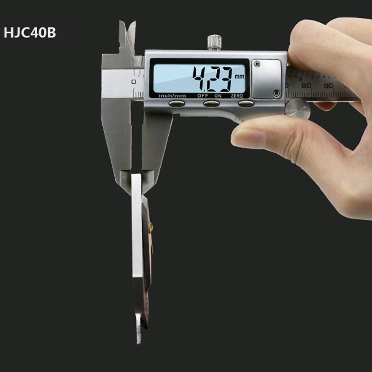 HJC40B Stainless Steel Welding Inspection Gauge Measuring Ruler
