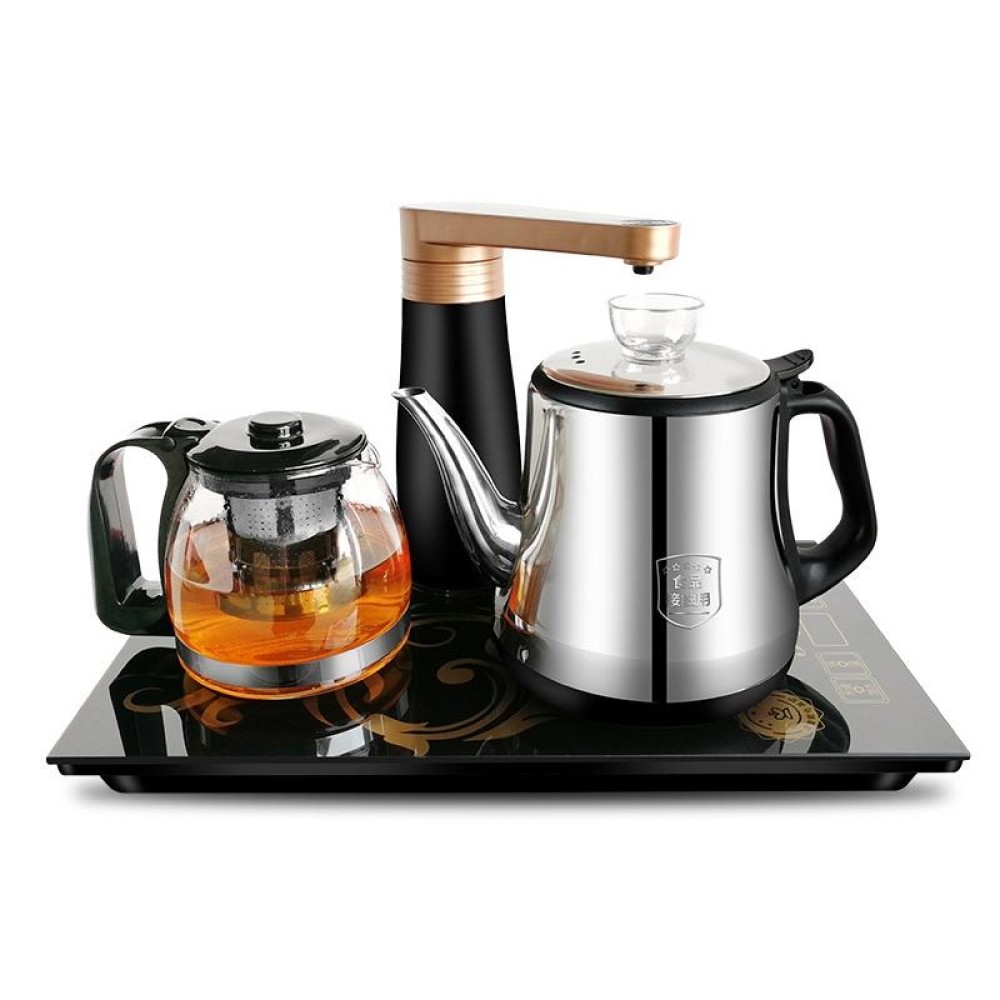 Automatic Stainless Steel Household Pumping Electric Kettle Tea Set (Stainless Steel)
