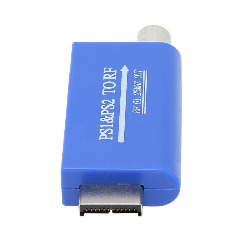 61.25MHz PS1 & PS2 to RF TV Signal Radio Frequency Converter