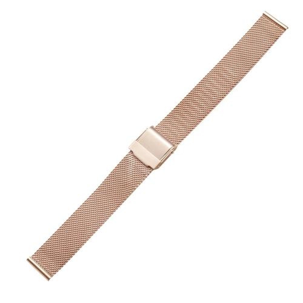 CAGARNY Simple Fashion Watches Band Metal Watch Band, Width: 14mm(Gold)