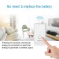 AITENG V026J Wireless Batteryless WIFI Doorbell, EU Plug