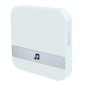B10 52 Chimes 110dB Doorbell Receiver Low Power Consumption Home Door Tools, EU Plug, AC 90-260V (White)