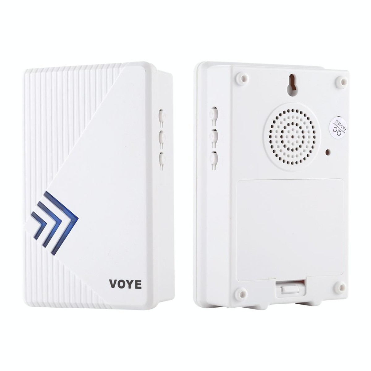 VOYE V022A Home Music Remote Control Wireless Doorbell with 38 Polyphony Sounds (White)