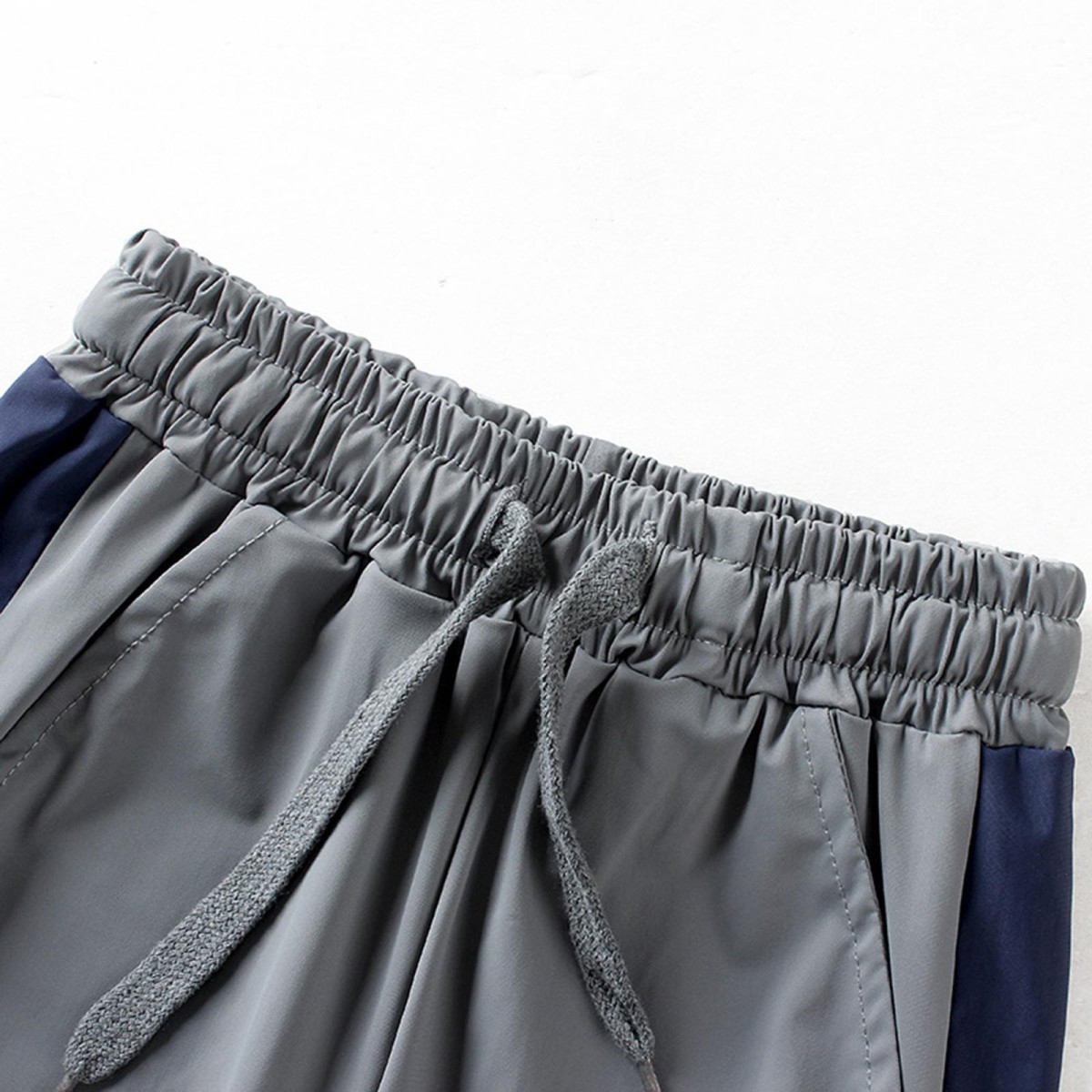 Boys Ice Silk Breathable Thin Trousers Mosquito-proof Pants (Color:Grey Size:160cm)