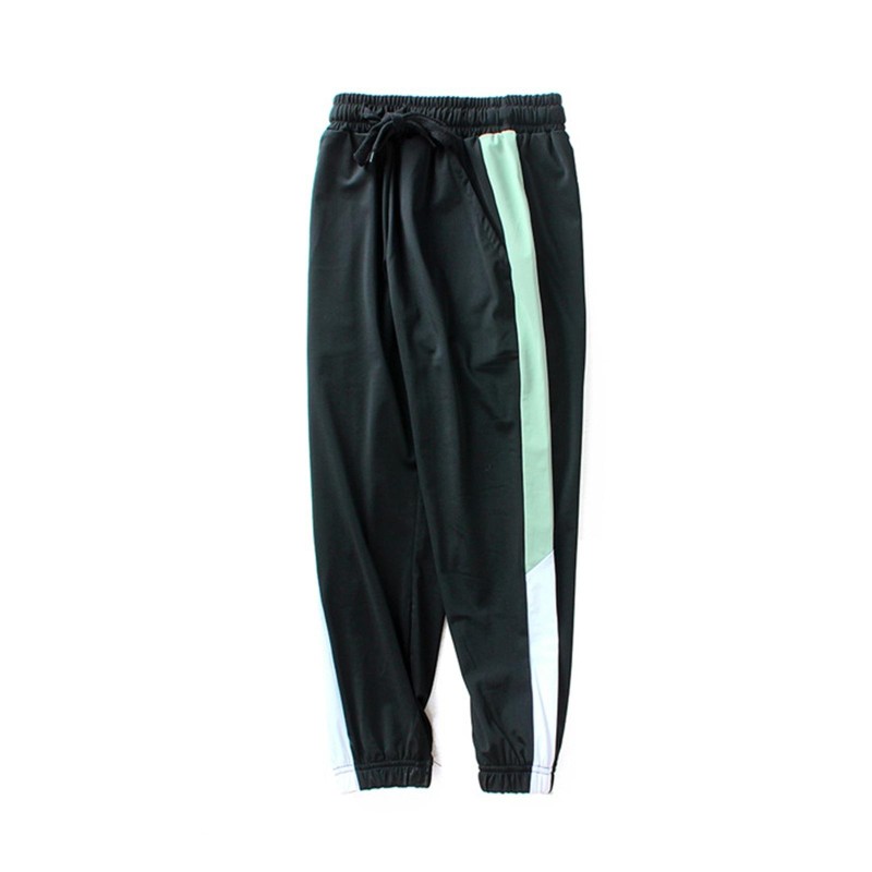 Boys Ice Silk Breathable Thin Trousers Mosquito-proof Pants (Color:Black Size:130cm)
