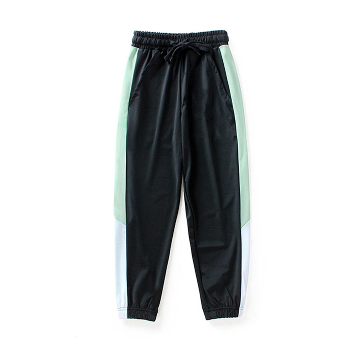 Boys Ice Silk Breathable Thin Trousers Mosquito-proof Pants (Color:Black Size:130cm)