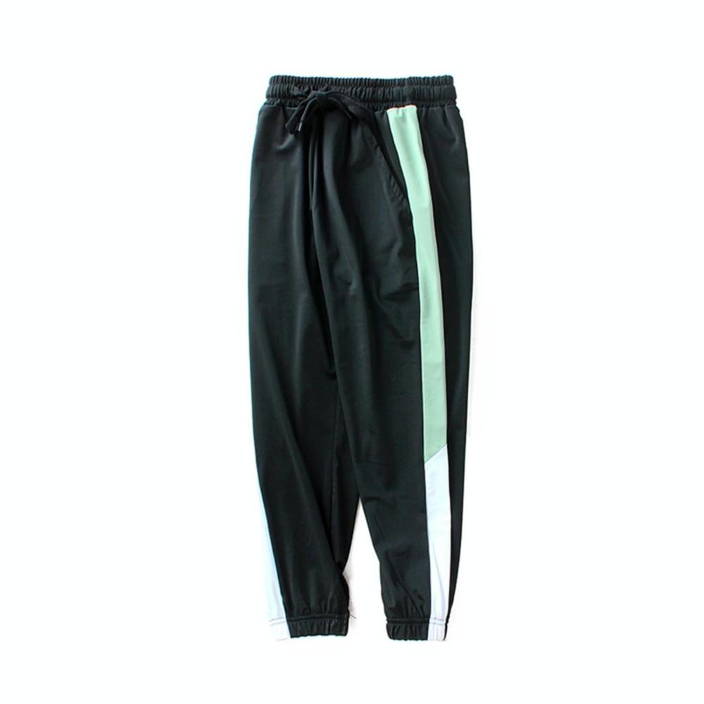 Boys Ice Silk Breathable Thin Trousers Mosquito-proof Pants (Color:Black Size:150cm)