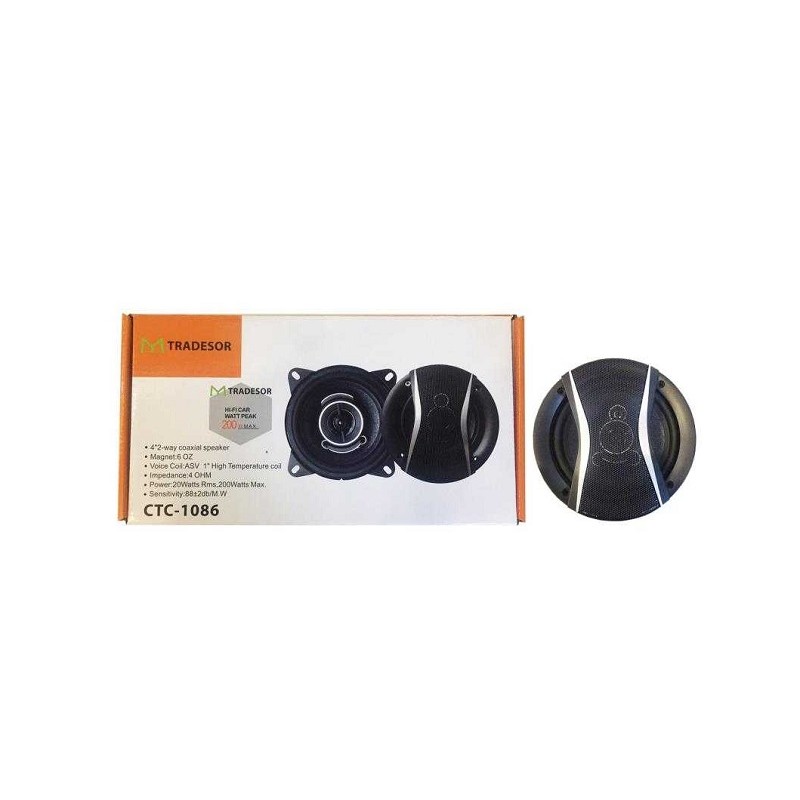 Ηχείο αυτοκινήτου - 4x2way - 200W - CTC-1086 - 001627