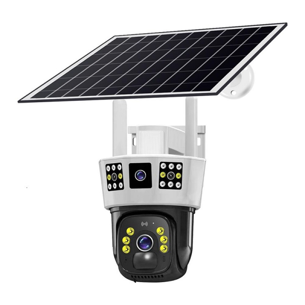 Ηλιακή κάμερα ασφαλείας IP - Triple - 4G - 080038