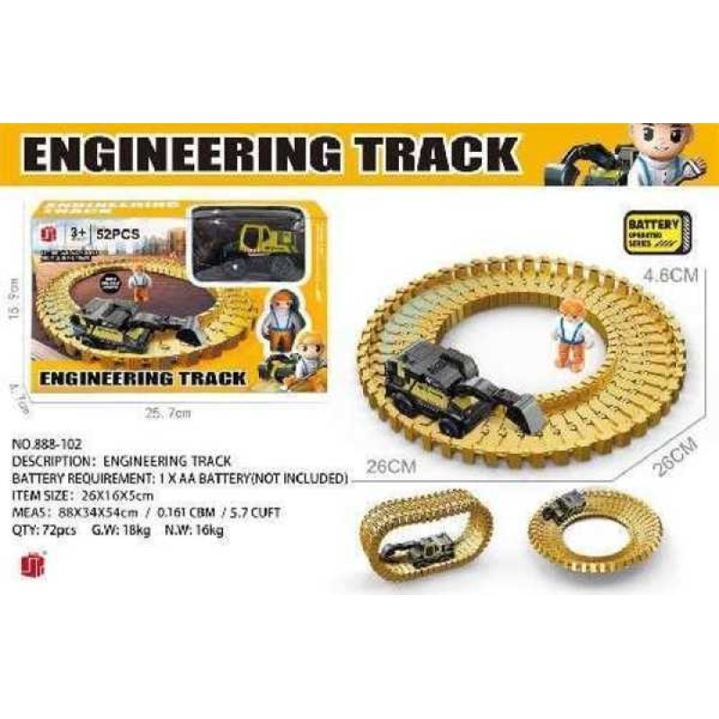 Αυτοκινητόδρομος DIY - Engineering Track - 888-102 - 102447