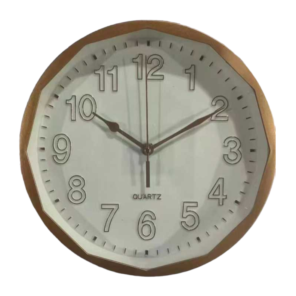 Ρολόι τοίχου - XH-8609 - 186090 - Gold