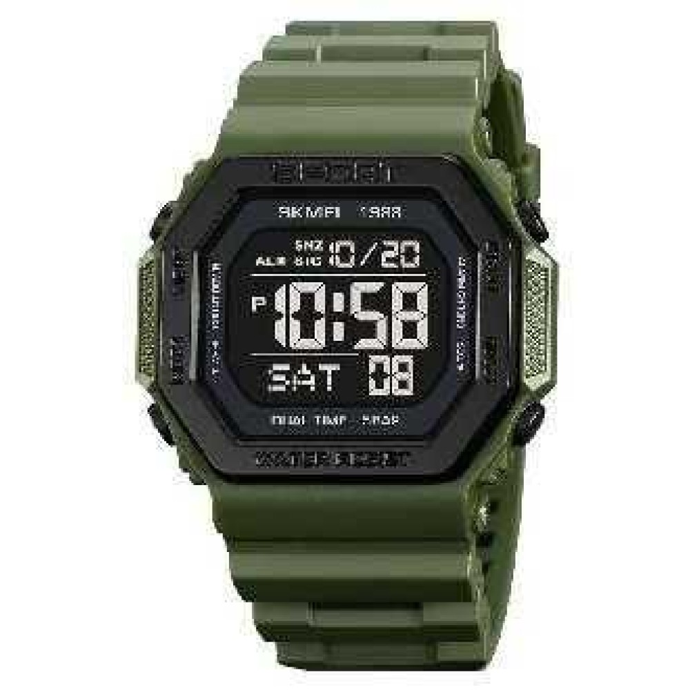 Ψηφιακό ρολόι χειρός – Skmei - 1988 - Army Green