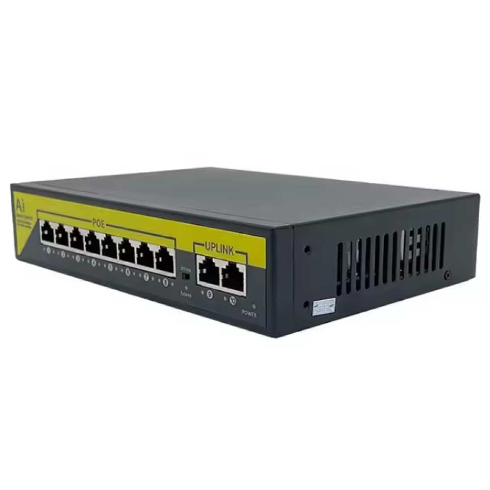 Switch καταγραφικού POE με 16 υποδοχές - 100/1000Mbps - 300013