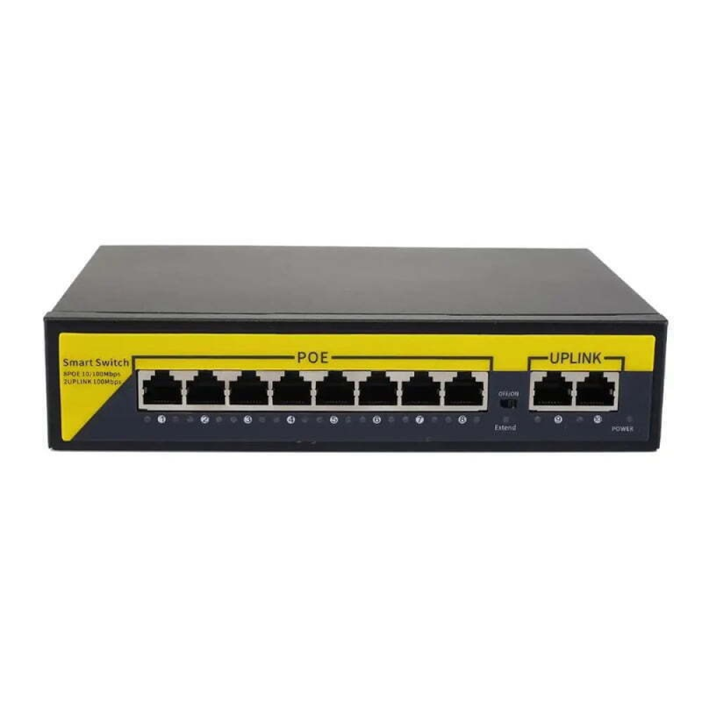 Switch καταγραφικού POE με 16 υποδοχές - 100/1000Mbps - 300013