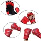 Γάντια πυγμαχίας κοφτά - 556662 - Red