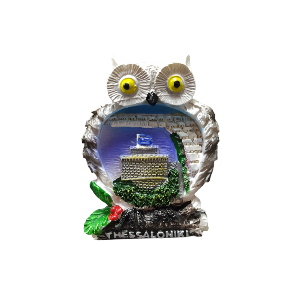 Tουριστικό μαγνητάκι Souvenir – Σετ 12pcs - Resin Magnet - Thessaloniki - 678154