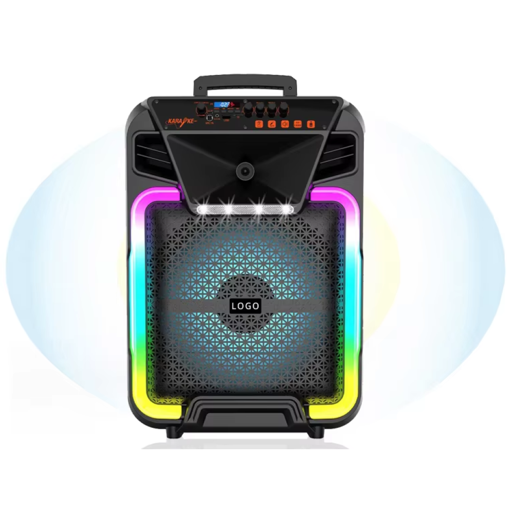 Φορητό ηχείο subwoofer με μικρόφωνο Karaoke - ABS-15102 - 813683