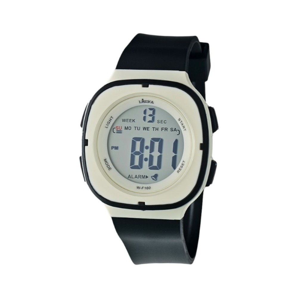 Ψηφιακό ρολόι χειρός - LS160 - Lasika - 817438 - Black/White