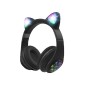Ασύρματα ακουστικά - Cat Headphones - M2 - 881611 - Black