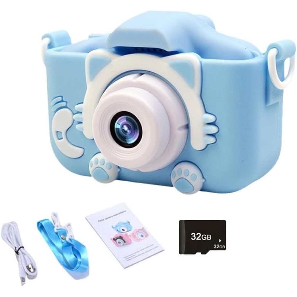Παιδική ψηφιακή κάμερα - X200 - Cat - 884461 - Blue