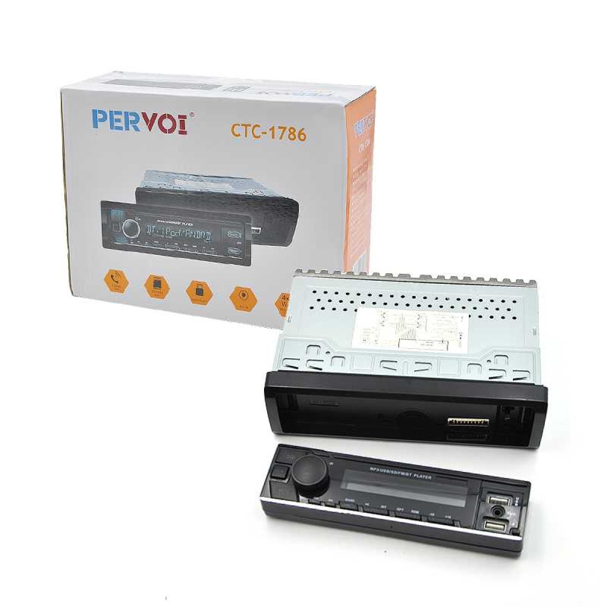 Ηχοσύστημα αυτοκινήτου 1DIN - Bluetooth - 1786 - 000372