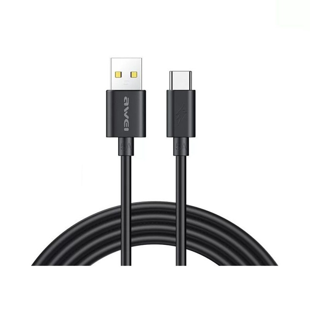 Καλώδιο φόρτισης & data - Type-C - CL-110T - Fast Charge - 5A - AWEI - 000840