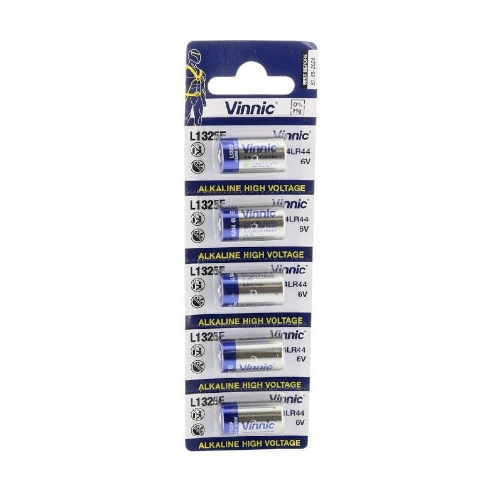 Αλκαλικές μπαταρίες - L1325E - 4LR44 - 6V - 5pcs - 001389