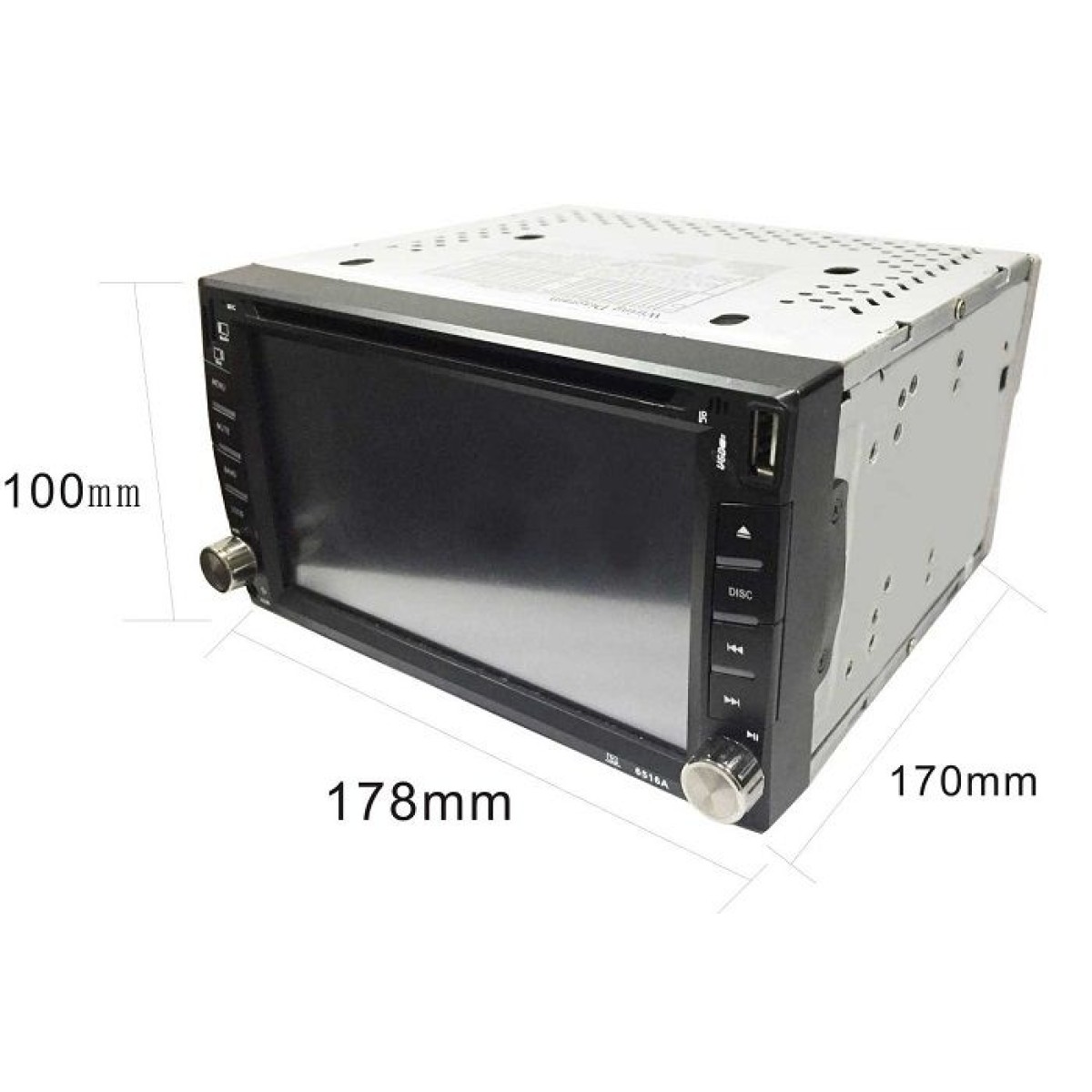 Ηχοσύστημα αυτοκινήτου 2DIN - 6.2'' - 6606 - 003546