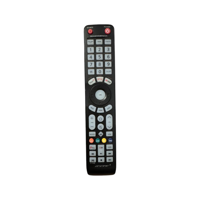 Τηλεχειριστήριο τηλεόρασης - Universal - V1190 - 011901