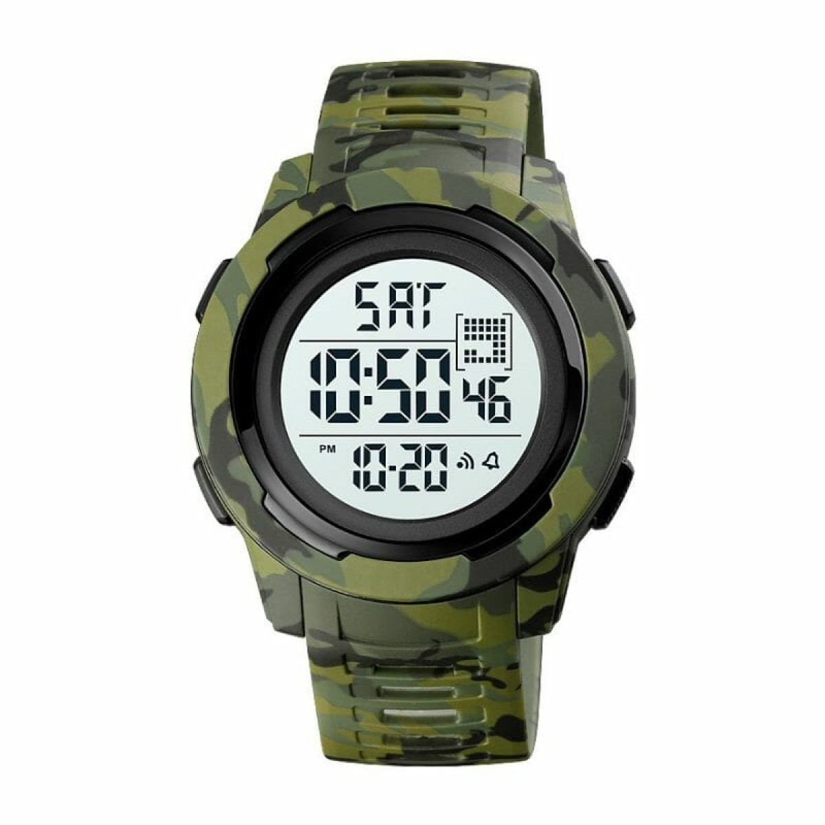Ψηφιακό ρολόι χειρός - Skmei - 1731 - Army Green/White