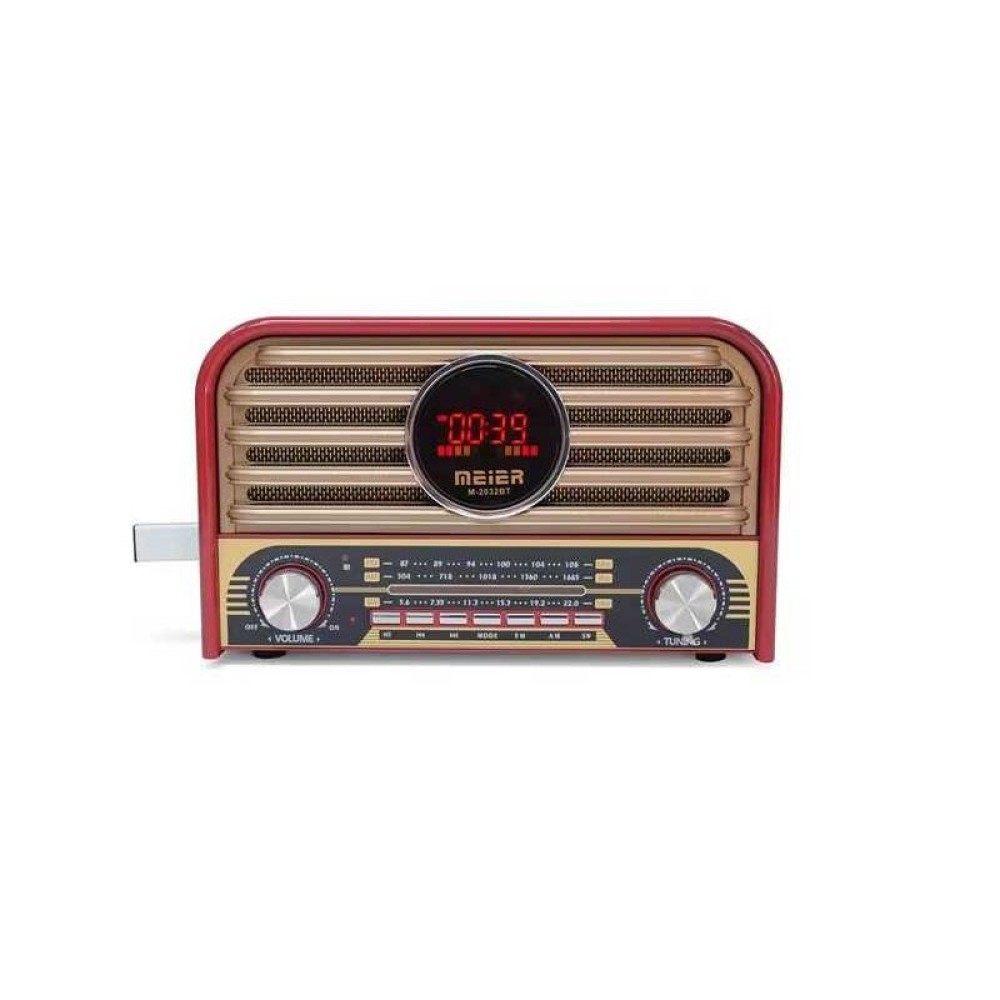 Επαναφορτιζόμενο ραδιόφωνο Retro - M2032BT - 020327
