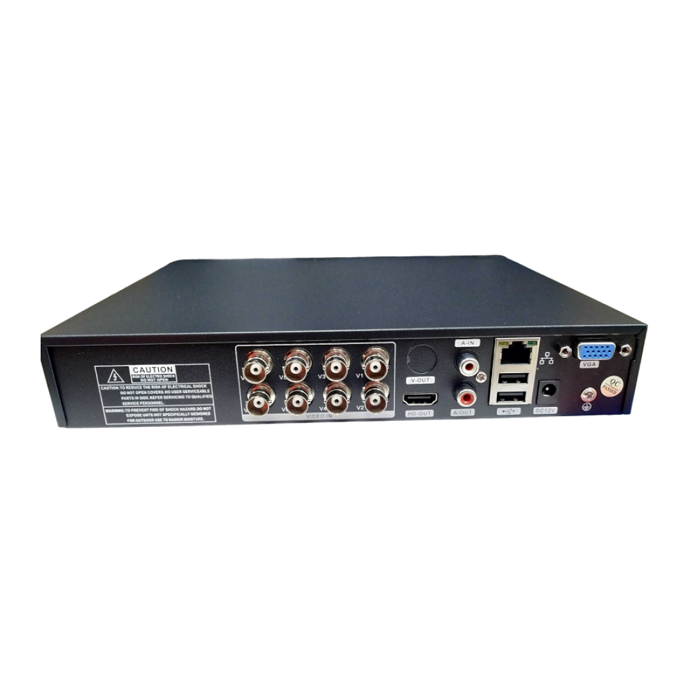 Καταγραφικό δικτύου με 8 κάμερες - CCTV Security Recording System - POE - 080067