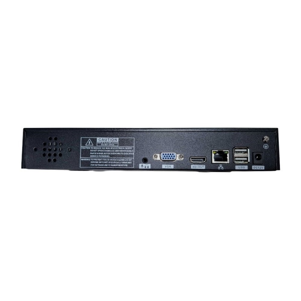 Κεντρική μονάδα καταγραφικού - AI NVR 10CH  - 080083