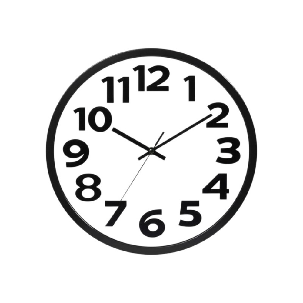 Ρολόι τοίχου - JK-9261  - 092615 - Black/White