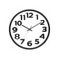 Ρολόι τοίχου - JK-9261  - 092615 - Black/White