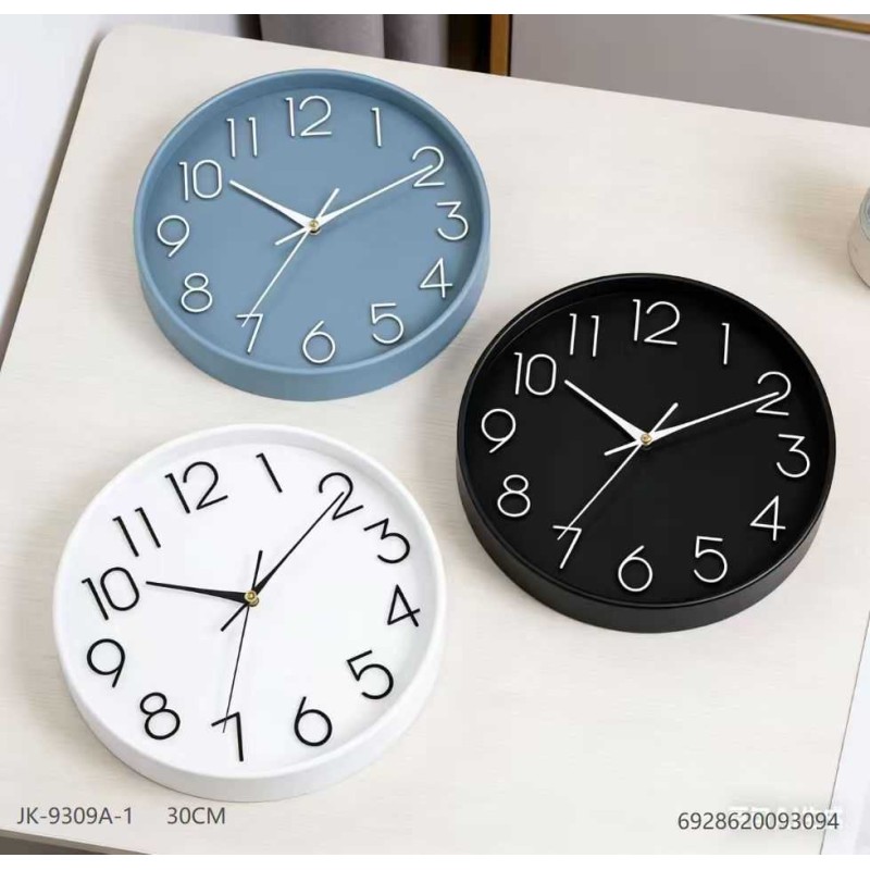 Ρολόι τοίχου - JK-9309A-1 - 093094 - Blue