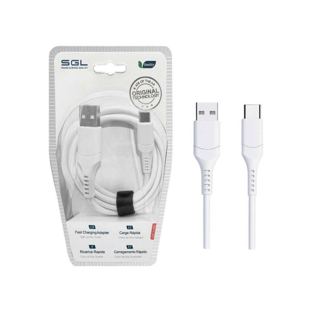 Καλώδιο φόρτισης & data - TypeC - Fast Charge - D1 - 3m - 099361